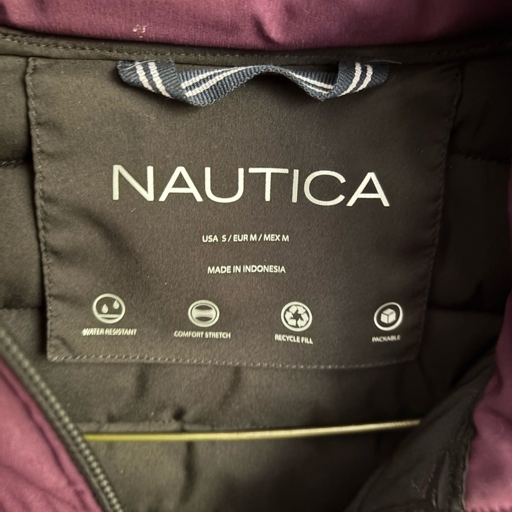 Nautica Black and Purple jacket